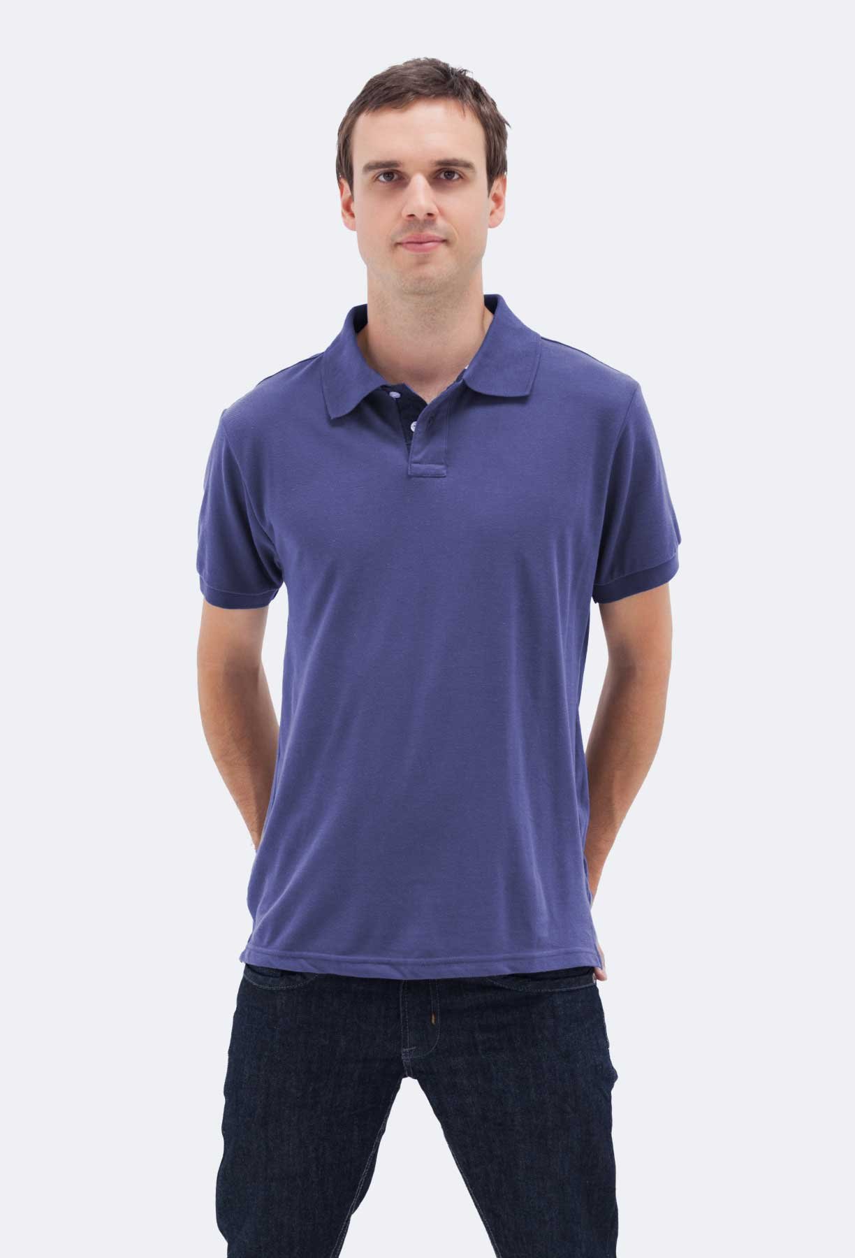 Polo Neck Short Sleeve Pike Men's T-shirt